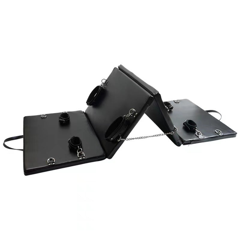 Image of Amazon SM body restraint party mat couple portable outdoor briefcase style sex toys wholesale - Restraint and mat - toys